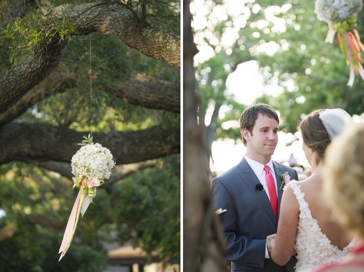 A Southern Elegant Coral and Pink Wedding via TheELD.com