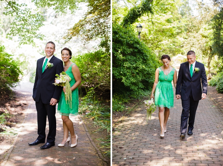 Vintage Eclectic Green Wedding Ideas via TheELD.com