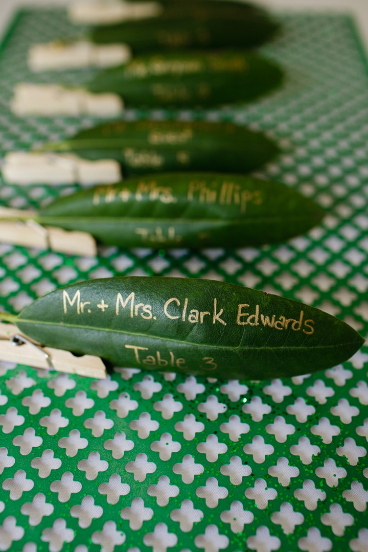 Vintage Eclectic Green Wedding Ideas via TheELD.com