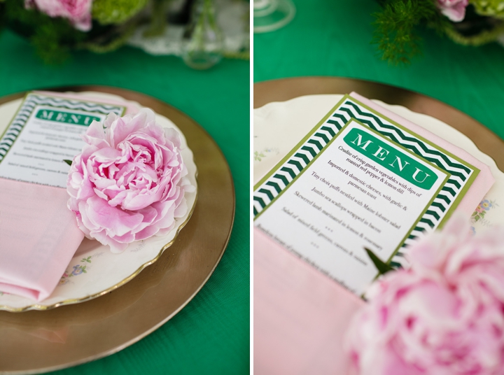 Vintage Eclectic Green Wedding Ideas via TheELD.com