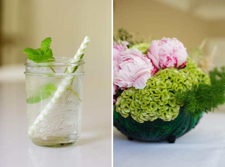 Vintage Eclectic Green Wedding Ideas via TheELD.com