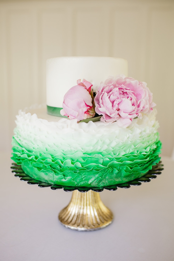 Vintage Eclectic Green Wedding Ideas via TheELD.com