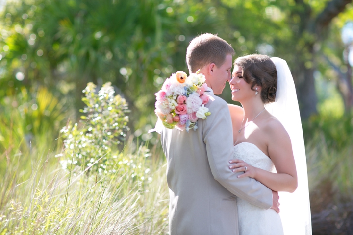 Florida Rustic Vintage Pastel Wedding via TheELD.com