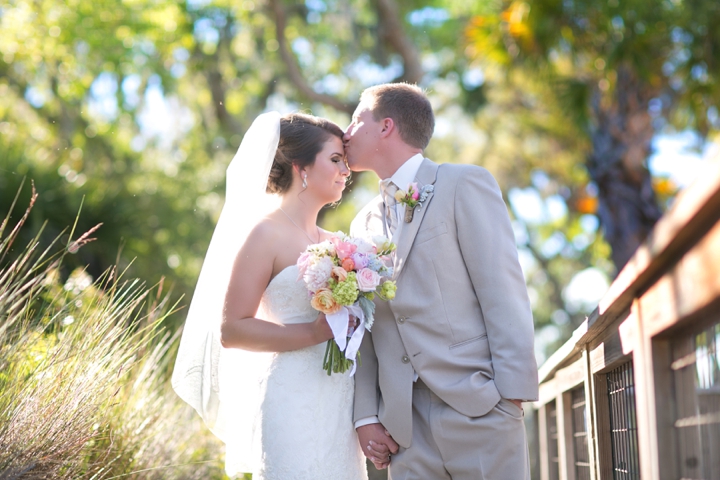 Florida Rustic Vintage Pastel Wedding via TheELD.com