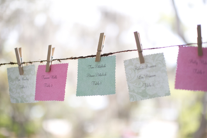 Florida Rustic Vintage Pastel Wedding via TheELD.com