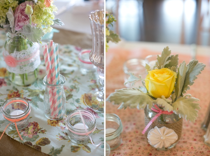 Florida Rustic Vintage Pastel Wedding via TheELD.com