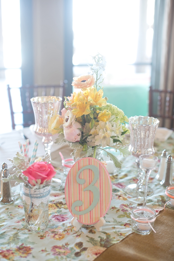 Florida Rustic Vintage Pastel Wedding via TheELD.com