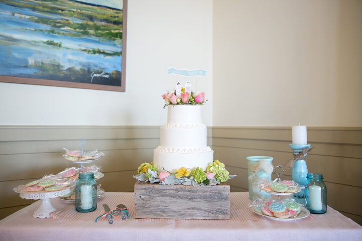 Florida Rustic Vintage Pastel Wedding via TheELD.com