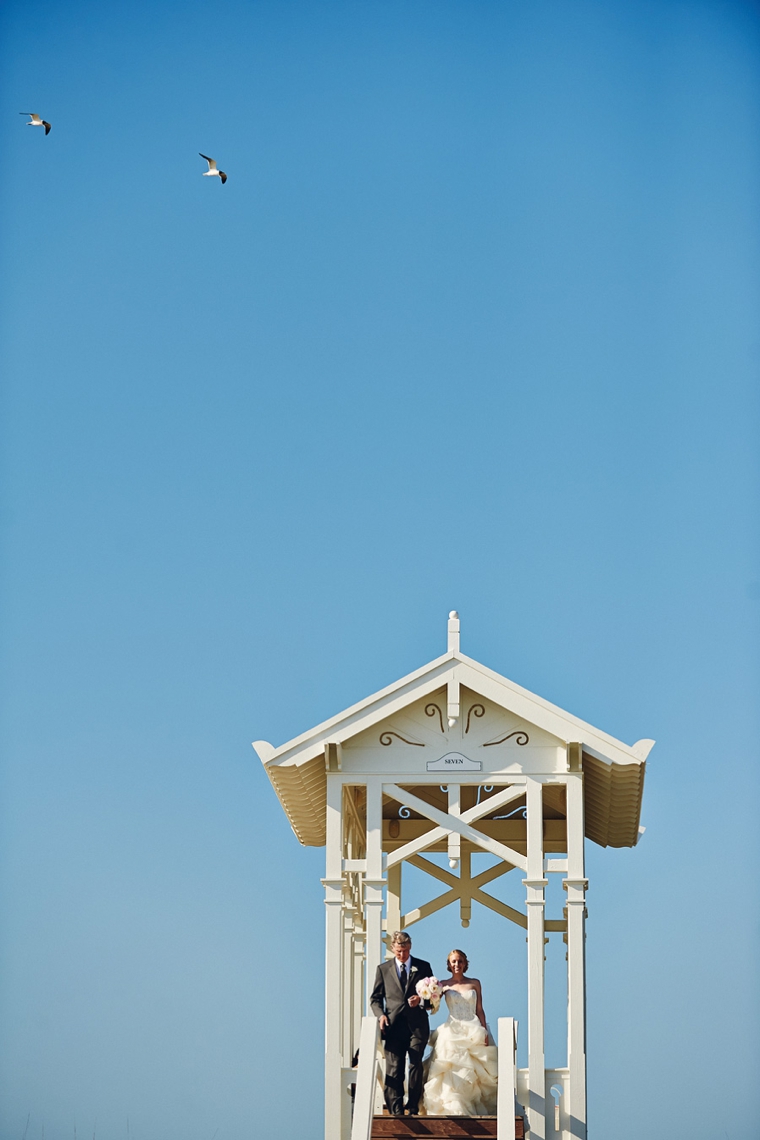 An Intimate Blush Pink Vintage Chic Wedding via TheELD.com