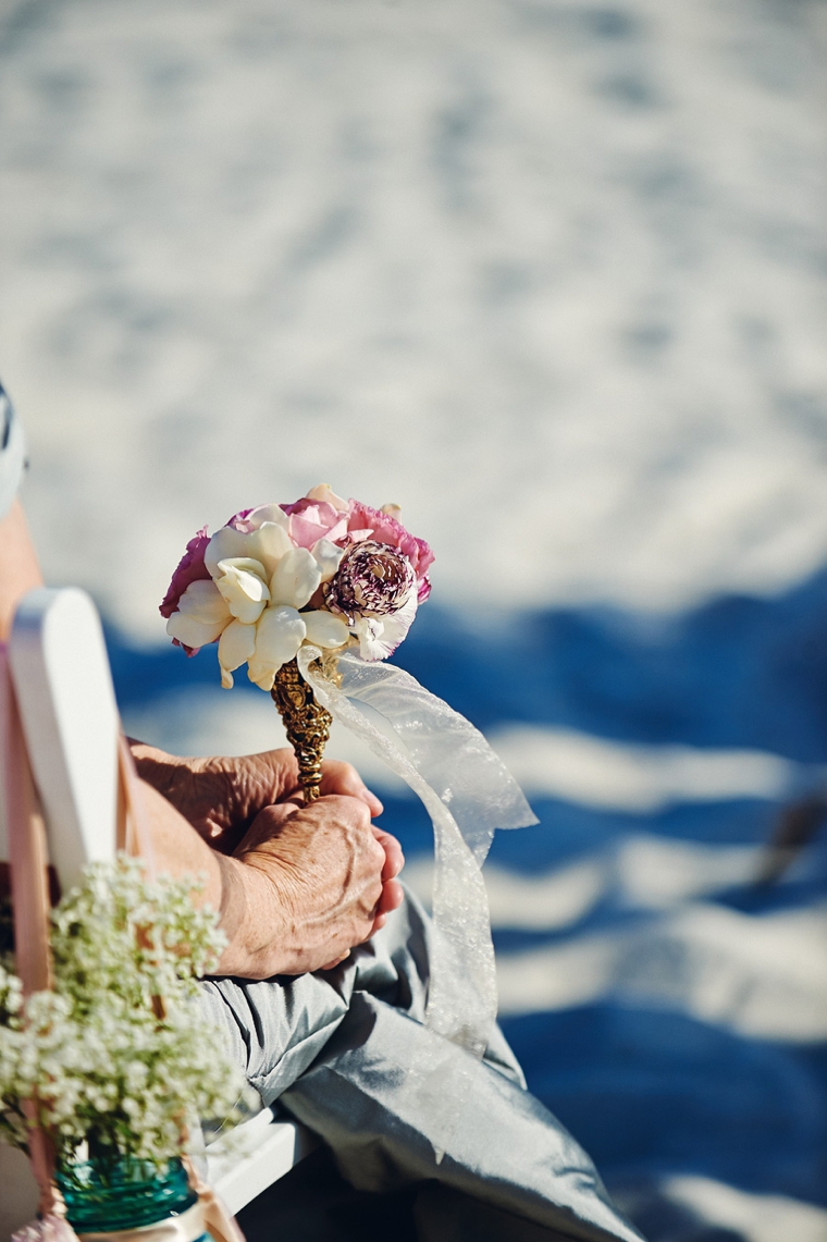 An Intimate Blush Pink Vintage Chic Wedding via TheELD.com