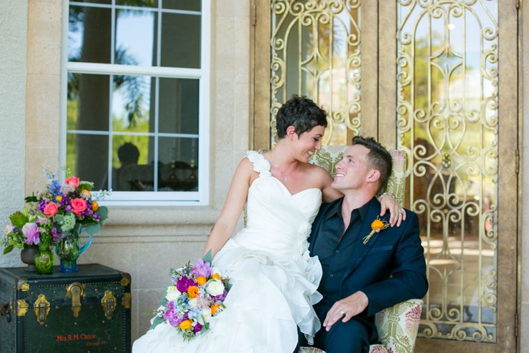 Eclectic Jewel Toned Wedding Inspiration via TheELD.com