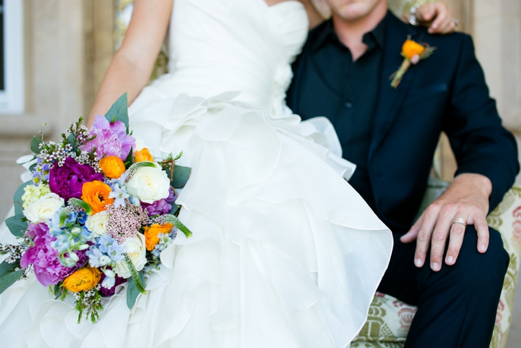 Eclectic Jewel Toned Wedding Inspiration via TheELD.com