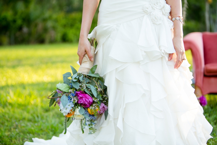 Eclectic Jewel Toned Wedding Inspiration via TheELD.com