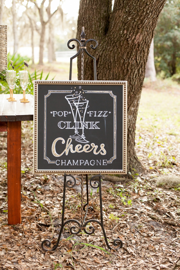 Rustic Chic Champagne and Purple Wedding Inspiration via TheELD.com