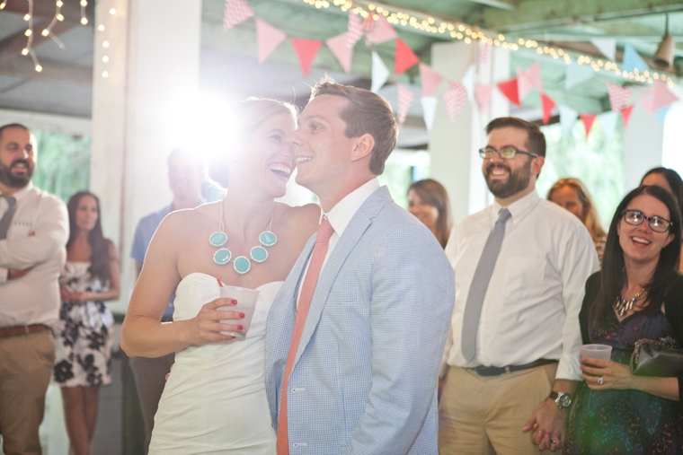 Blue, Aqua & Red Carnival Themed Wedding via TheELD.com