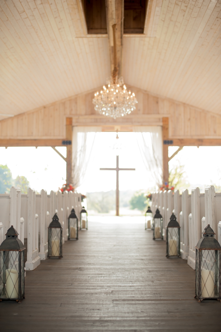 Orange & Cornflower Blue Tennessee Wedding via TheELD.com