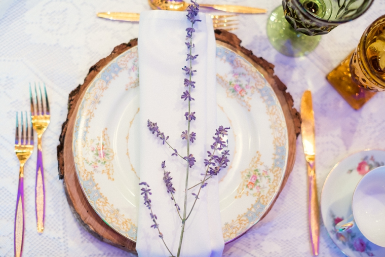 Purple & Chic Nature Inspired Wedding via TheELD.com