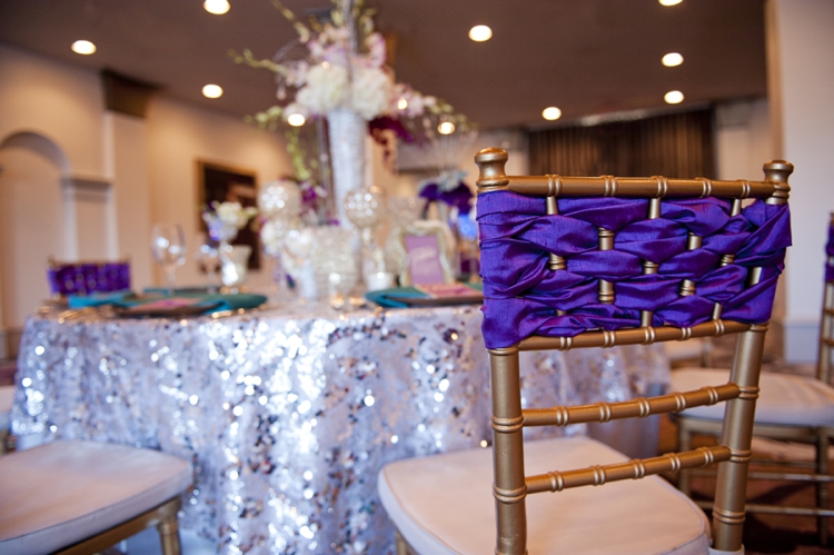 New Years Radiant Orchid Wedding Inspiration via TheELD.com