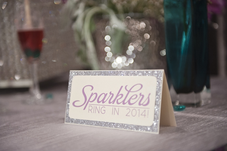 New Years Radiant Orchid Wedding Inspiration via TheELD.com