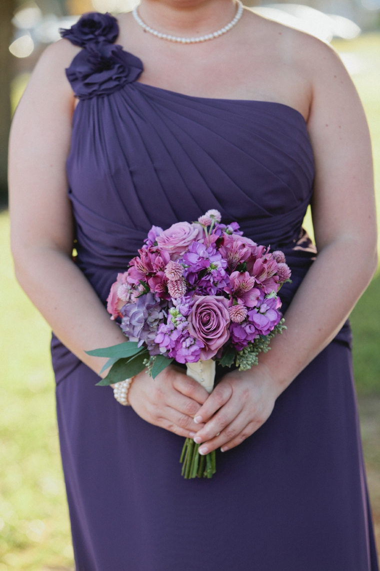 A Romantic Purple Wedding via TheELD.com
