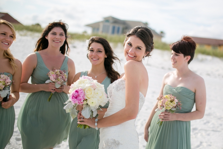 Rustic Chic Pink and Burlap Wedding via TheELD.com