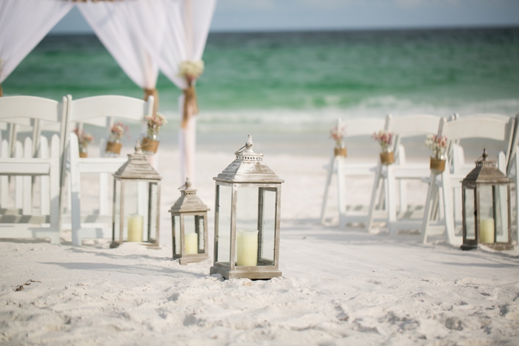 Rustic Chic Pink and Burlap Wedding via TheELD.com