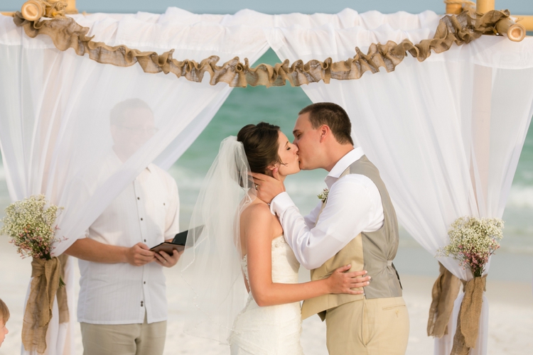 Rustic Chic Pink and Burlap Wedding via TheELD.com