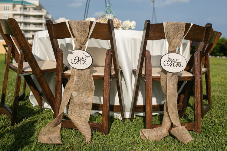 Rustic Chic Pink and Burlap Wedding via TheELD.com