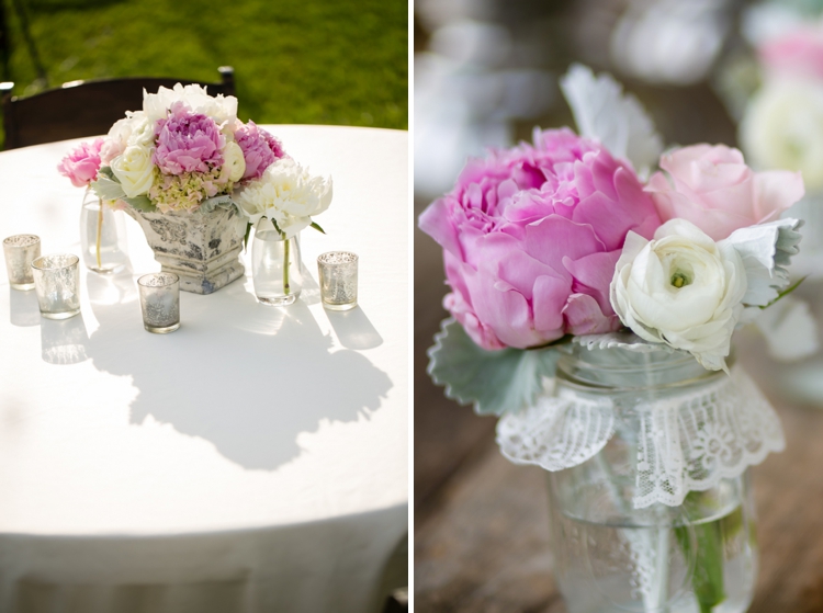 Rustic Chic Pink and Burlap Wedding via TheELD.com