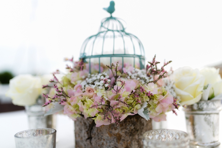 Rustic Chic Pink and Burlap Wedding via TheELD.com