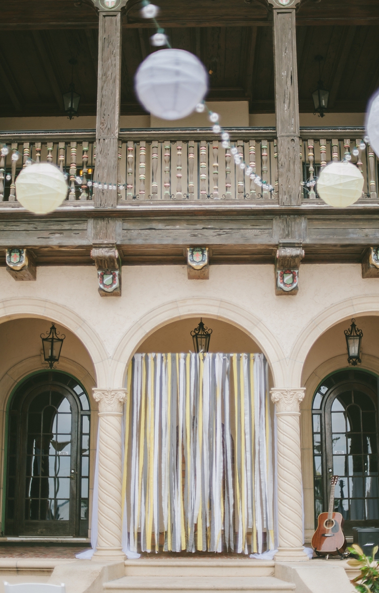 Rustic Chic Yellow and Gray Wedding via TheELD.com