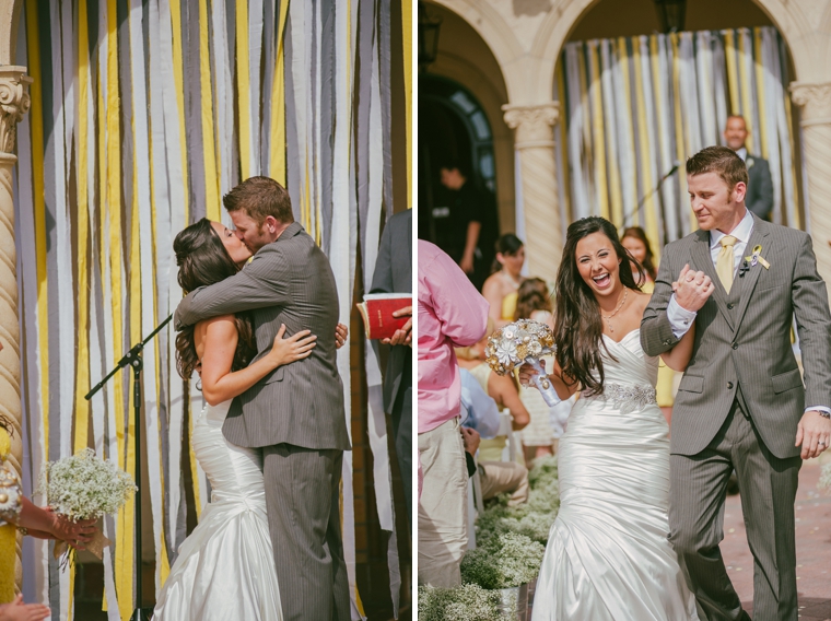 Rustic Chic Yellow and Gray Wedding via TheELD.com