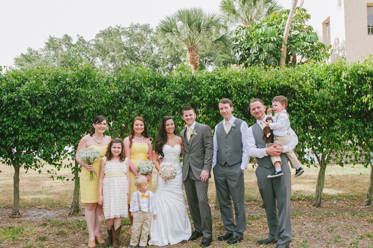 Rustic Chic Yellow and Gray Wedding via TheELD.com