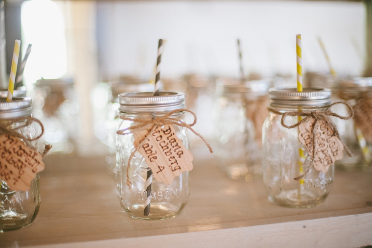 Rustic Chic Yellow and Gray Wedding via TheELD.com