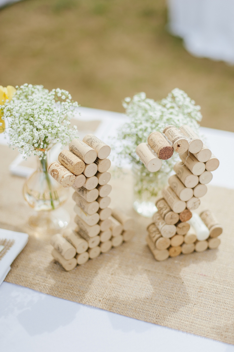 Rustic Chic Yellow and Gray Wedding via TheELD.com