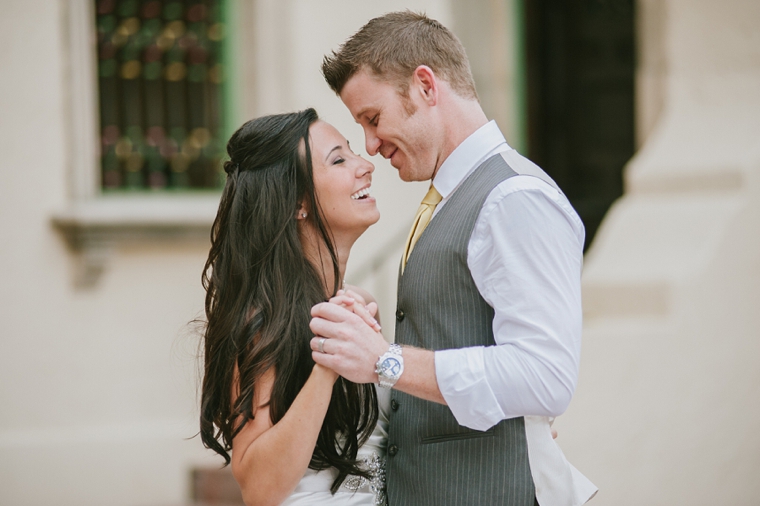 Rustic Chic Yellow and Gray Wedding via TheELD.com