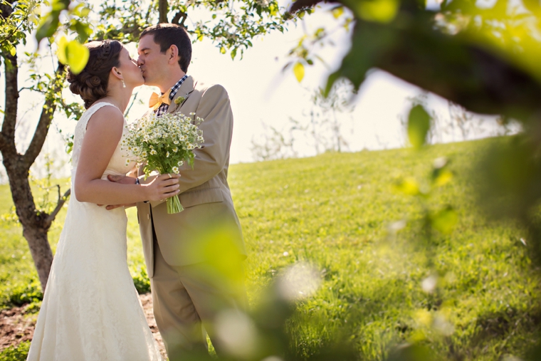 Rustic Yellow and Navy South Carolina Wedding via TheELD.com