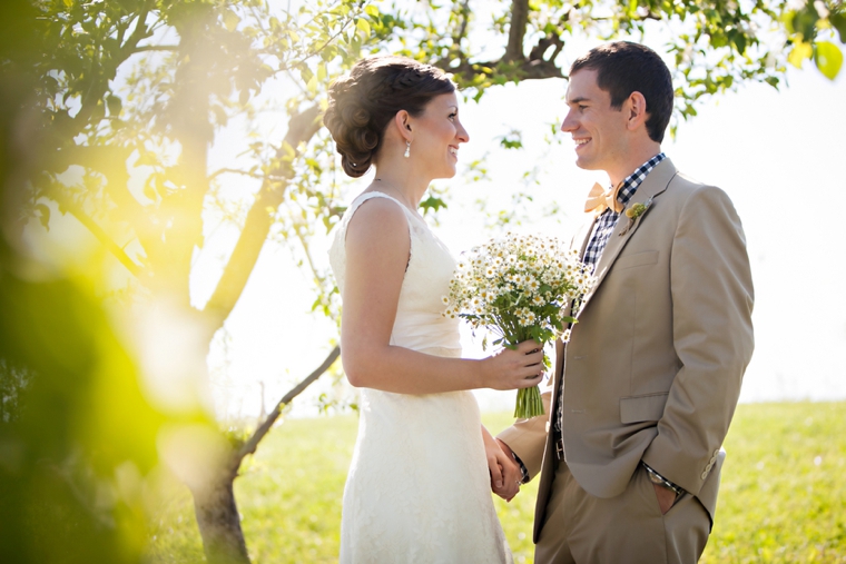 Rustic Yellow and Navy South Carolina Wedding via TheELD.com