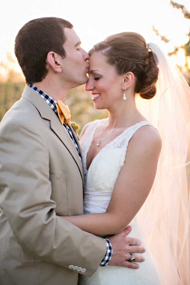 Rustic Yellow and Navy South Carolina Wedding via TheELD.com