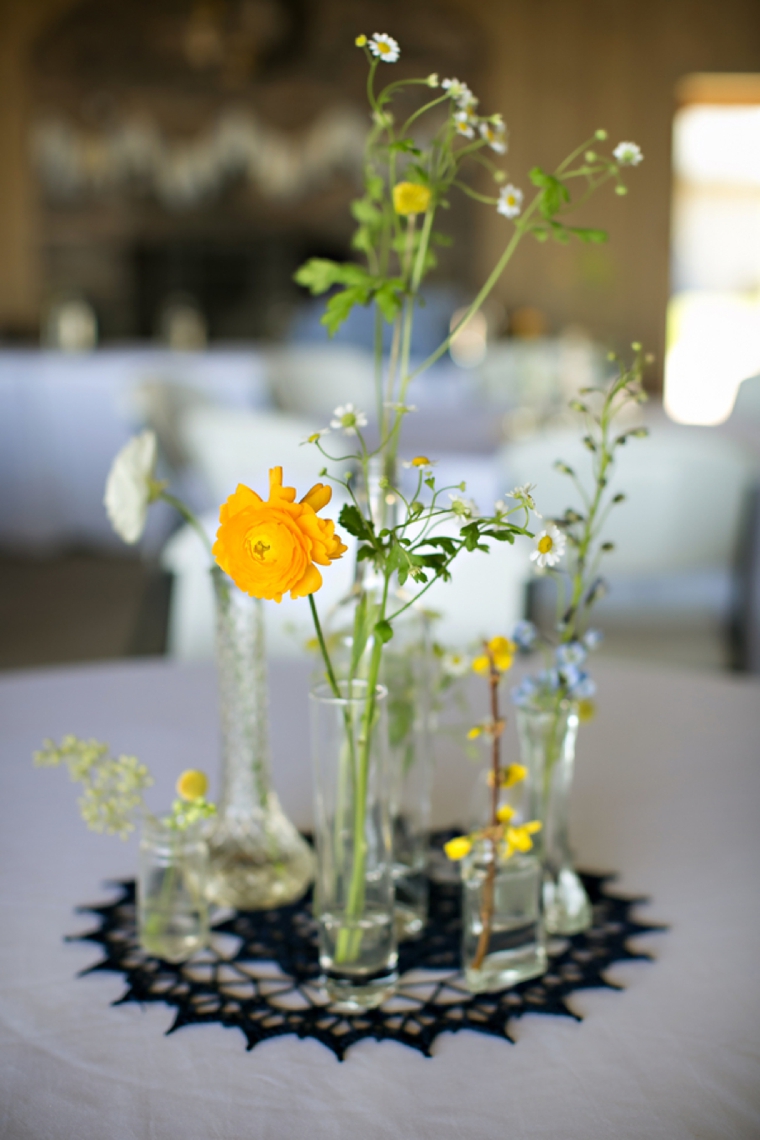 Rustic Yellow and Navy South Carolina Wedding via TheELD.com