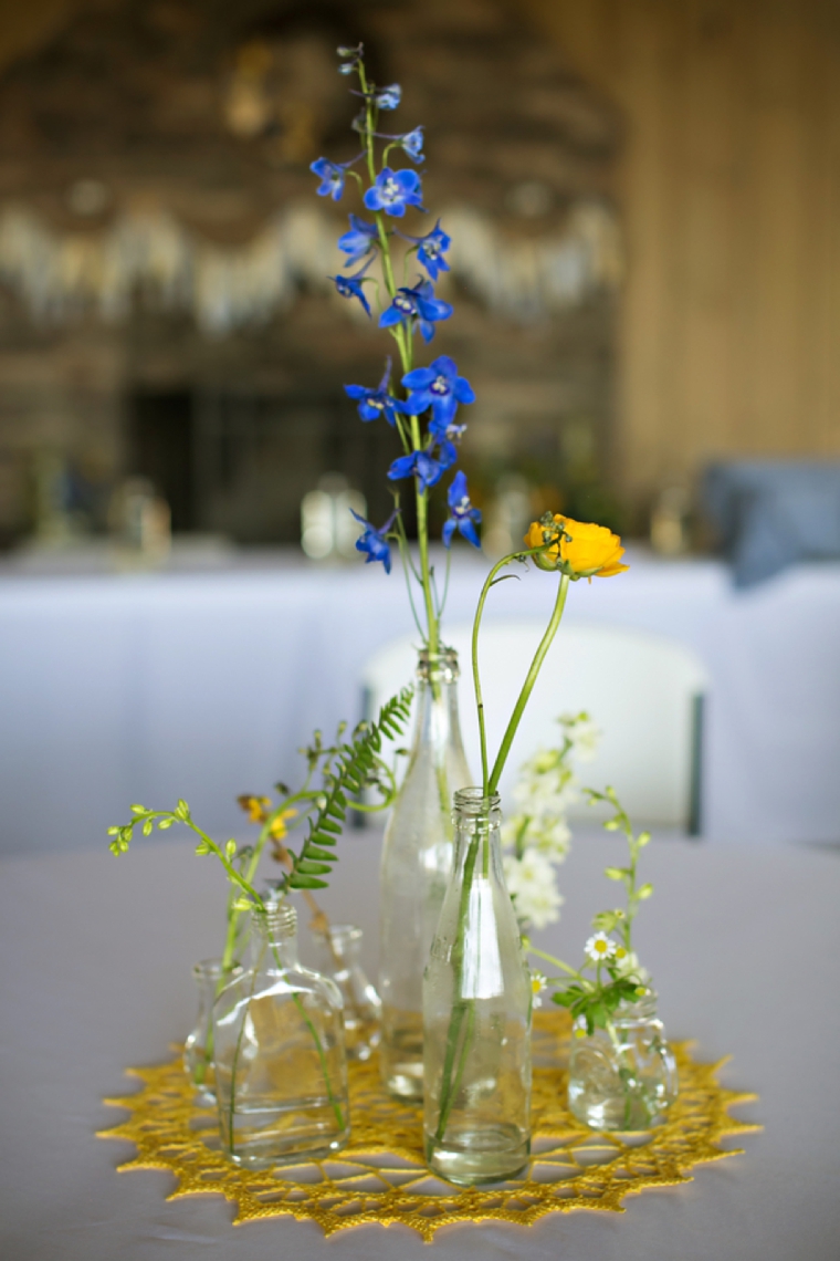 Rustic Yellow and Navy South Carolina Wedding via TheELD.com