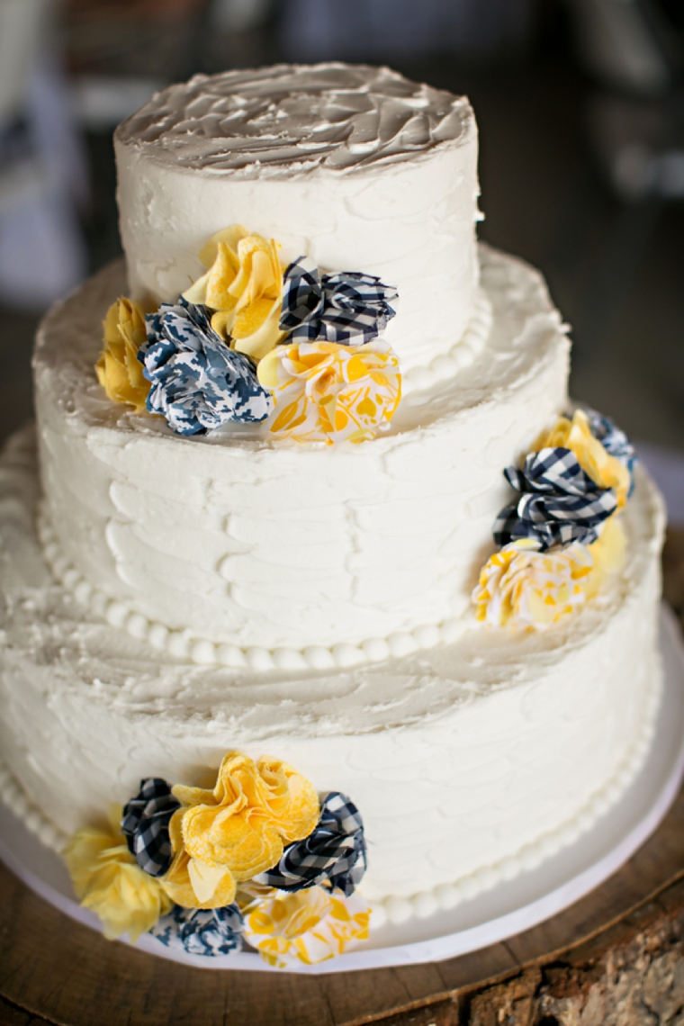 Rustic Yellow and Navy South Carolina Wedding via TheELD.com