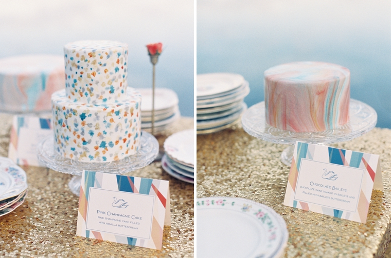 Vibrant Watercolor Engagement Party Inspiration via TheELD.com