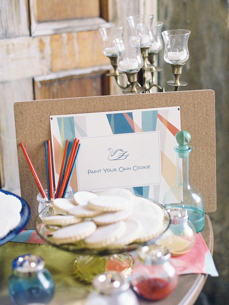 Vibrant Watercolor Engagement Party Inspiration via TheELD.com