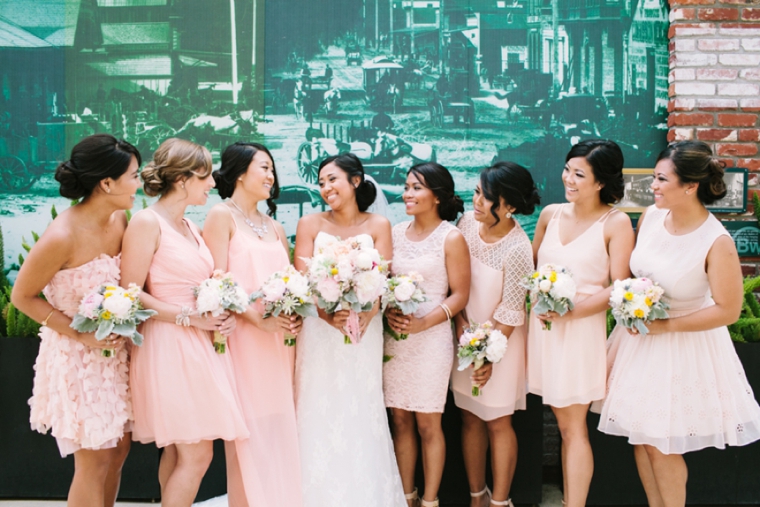 Blush & Vintage Travel Themed Wedding via TheELD.com