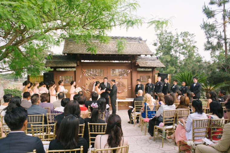 Blush & Vintage Travel Themed Wedding via TheELD.com