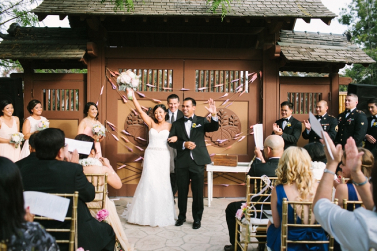 Blush & Vintage Travel Themed Wedding via TheELD.com