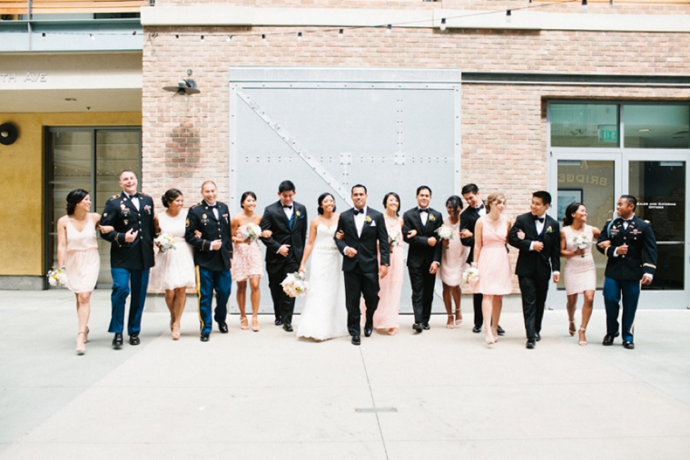 Blush & Vintage Travel Themed Wedding via TheELD.com