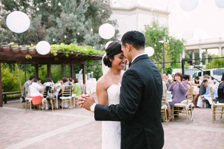 Blush & Vintage Travel Themed Wedding via TheELD.com