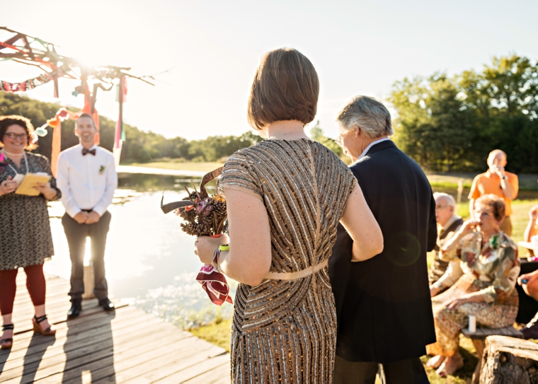 A Colorful Summer Camp Themed Wedding via TheELD.com